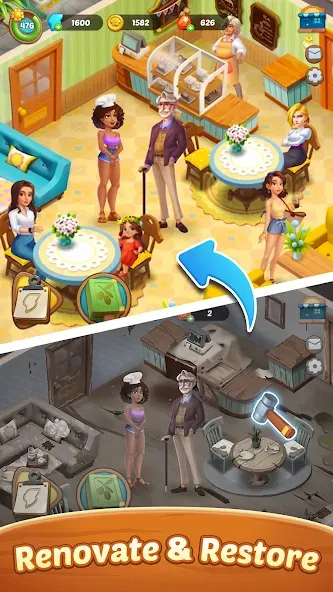 Seaside Escape:Merge Story Seaside Escape:Merge Story