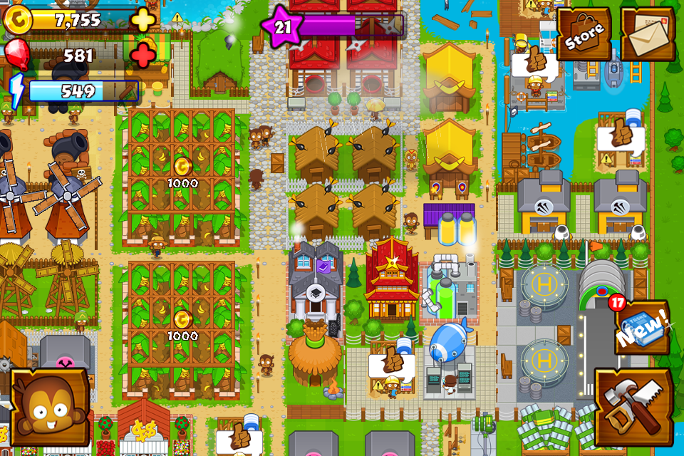 Bloons Monkey City Bloons Monkey City