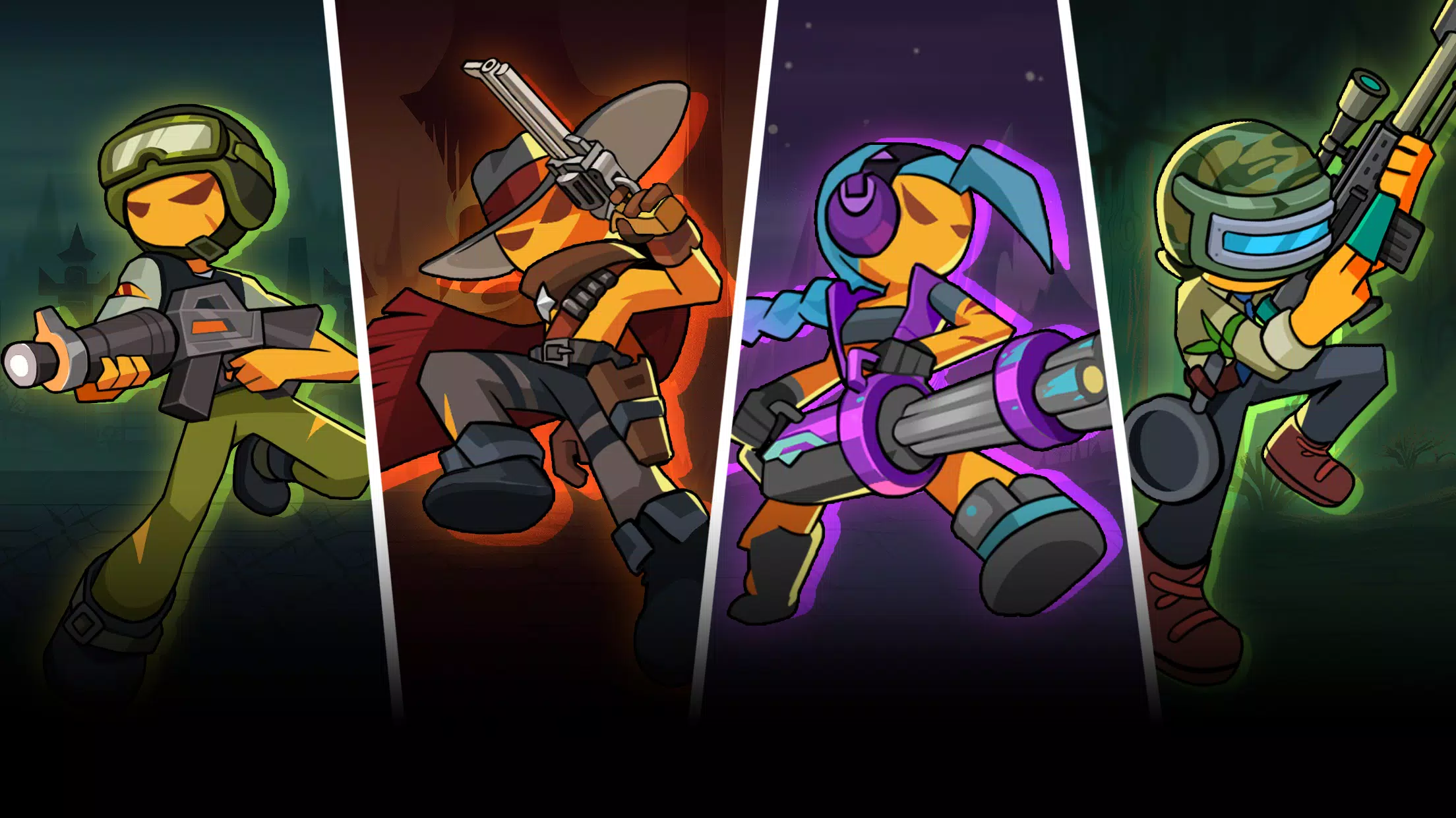 Stickman vs Zombie: Dark War