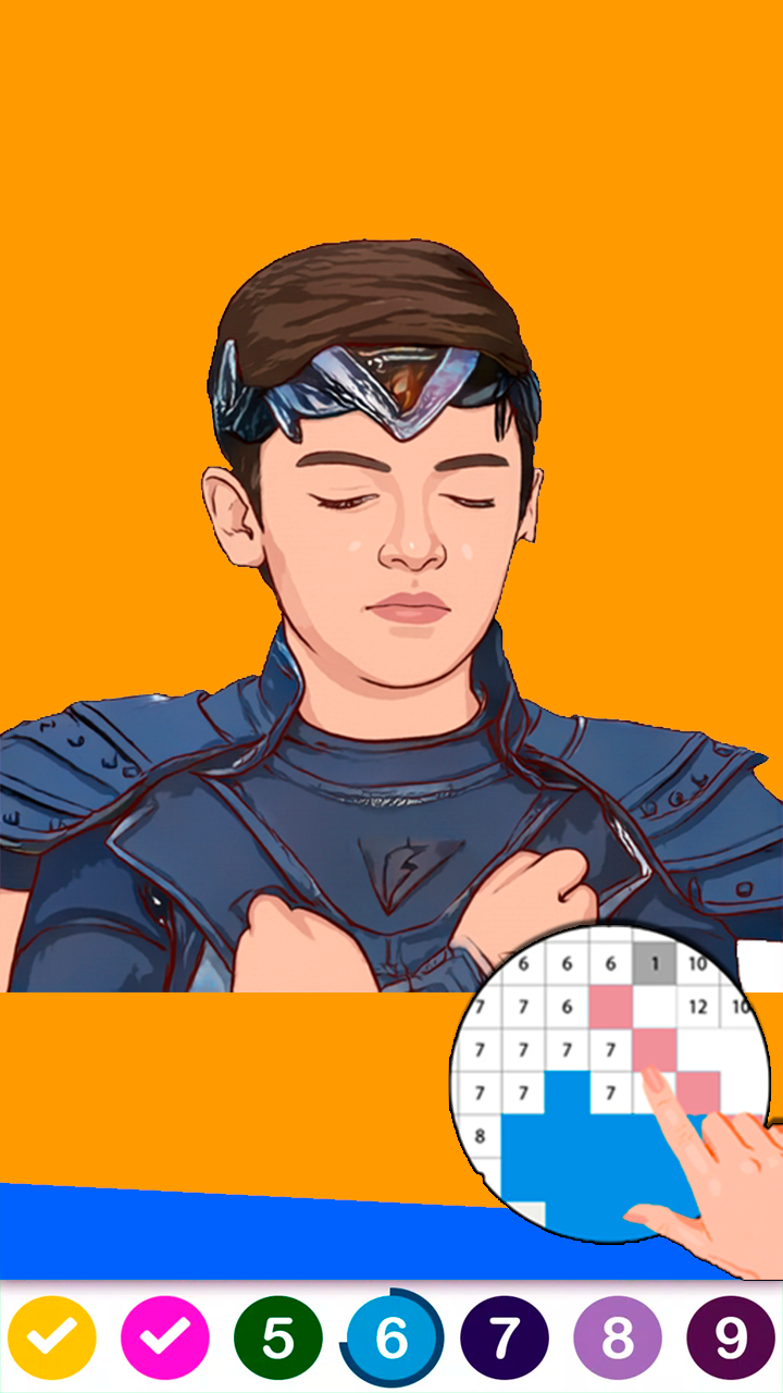 Baalveer Returns Game Coloring