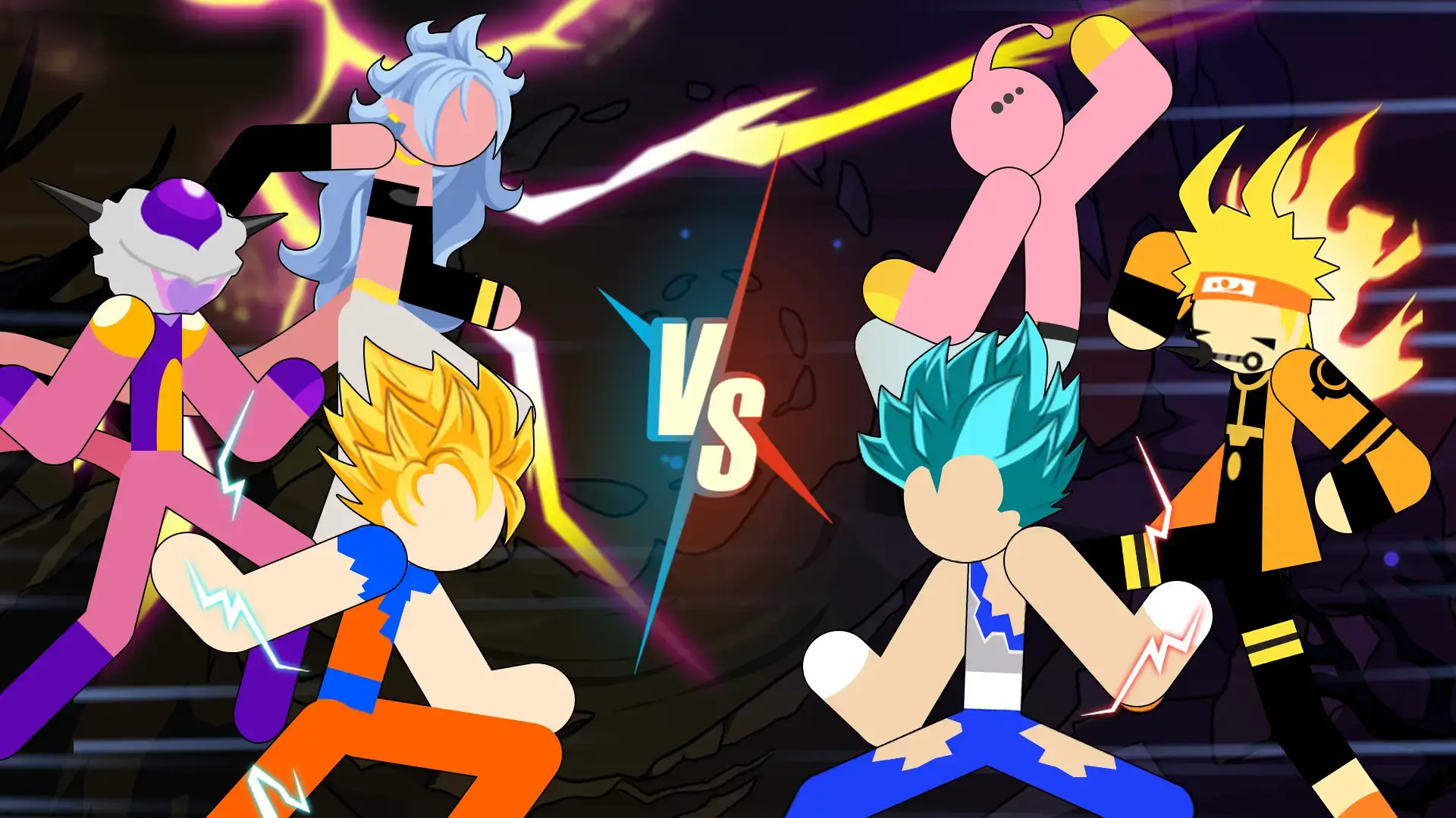 Stickman Dragon Fight - Super Stick Warriors