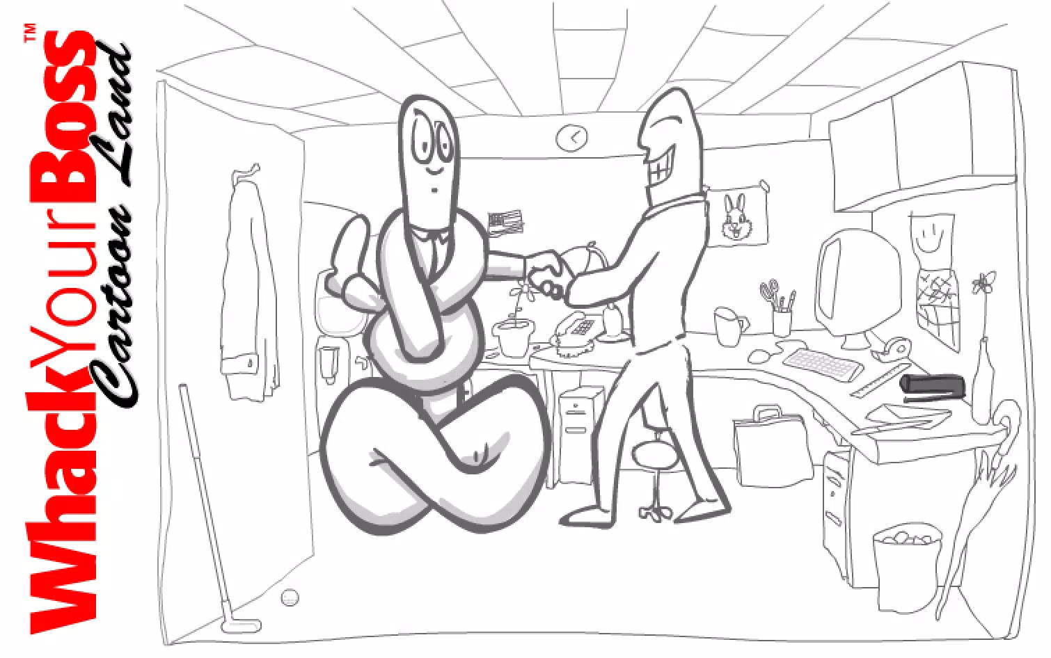 Whack Your Boss ~ Cartoon Land Whack Your Boss ~ Cartoon Land