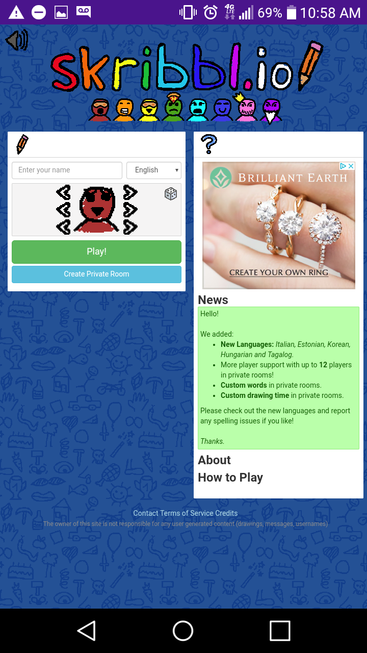 Skribbl.io Game