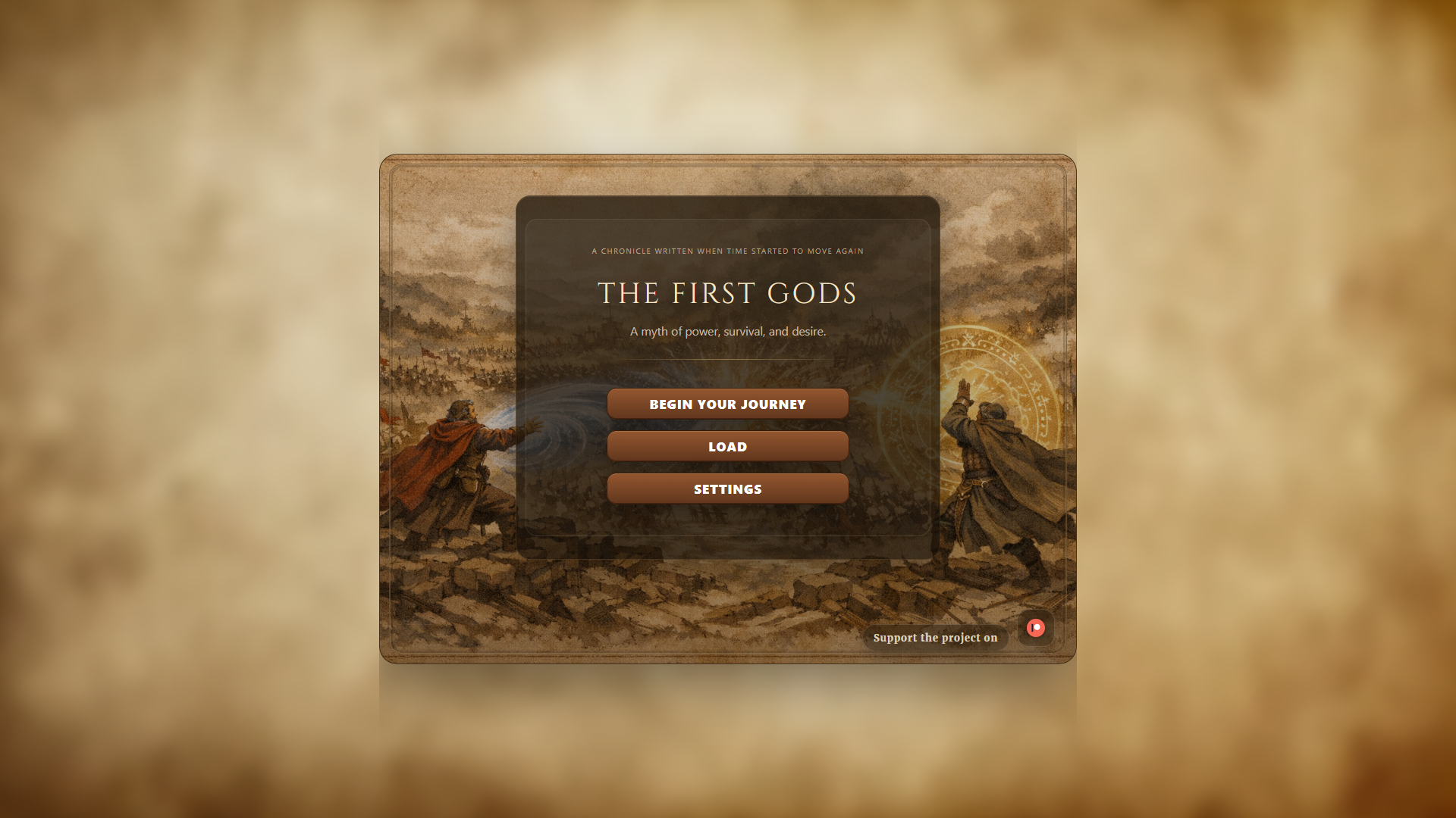The First Gods The First Gods