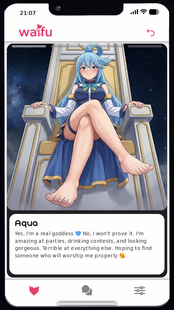 Waifu Dating Phone