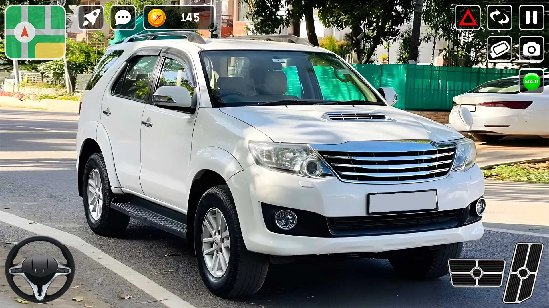 Fortuner Car Game 3D Simulator
