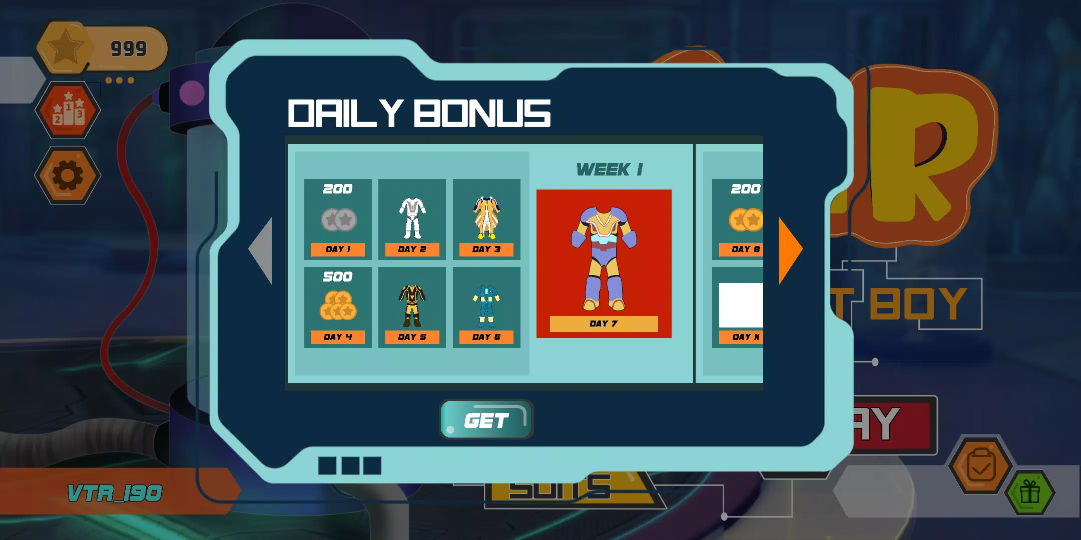 Hero Vir the Go Robot Game Boy