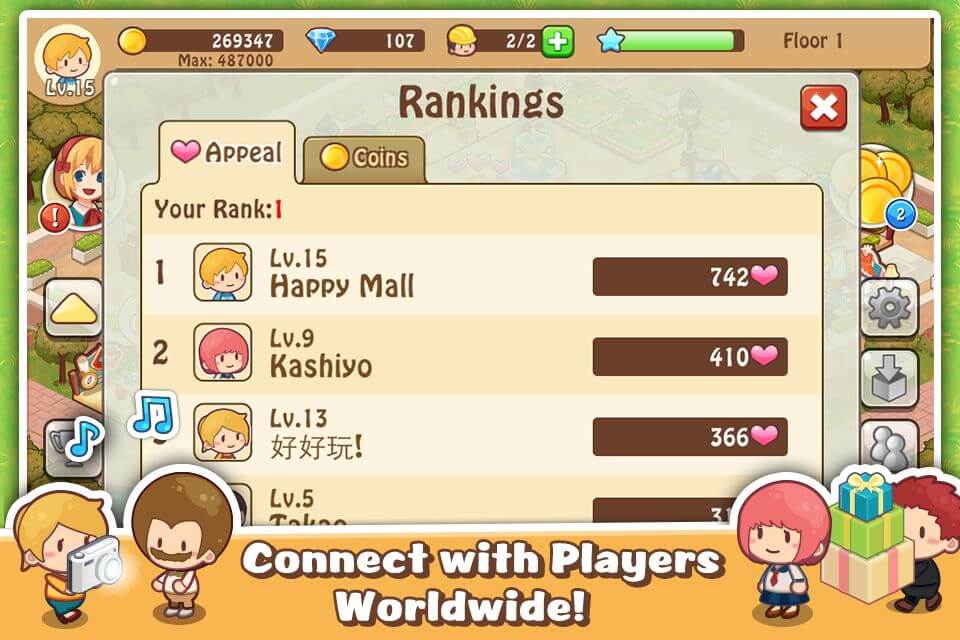Happy Mall Story: Sim Game Mod