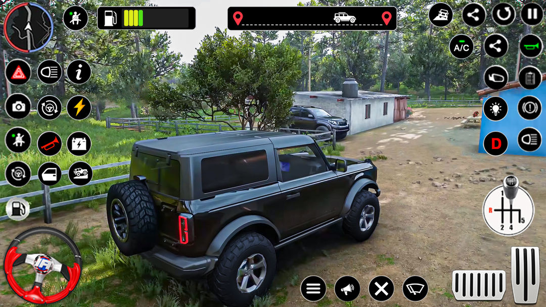 Offroad Jeep Driving Thar Game
