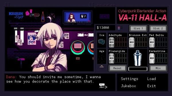 VA-11 Hall-A: Cyberpunk Bartender Action