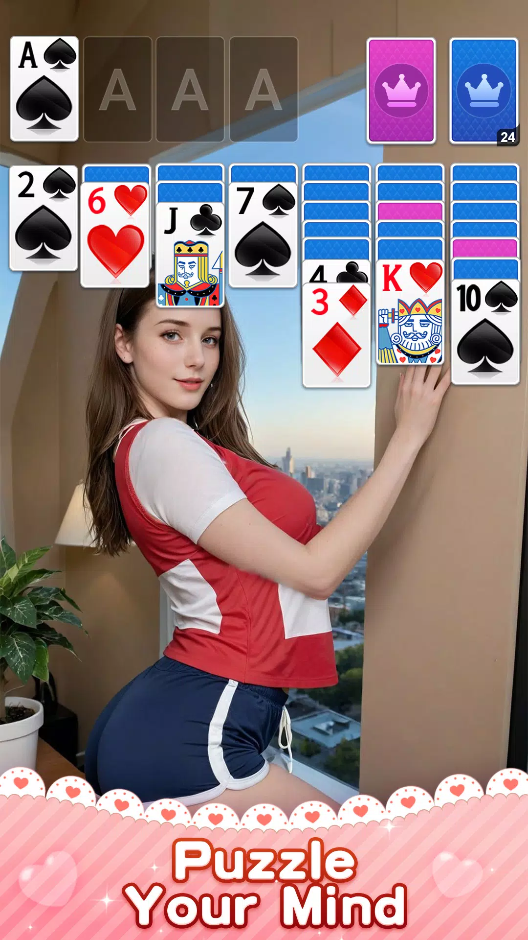 Solitaire Angel - Card Puzzle
