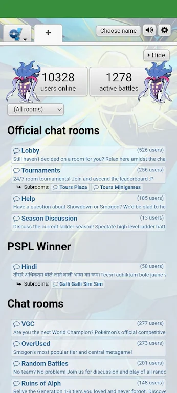Pokémon Showdown! Pokémon Showdown!