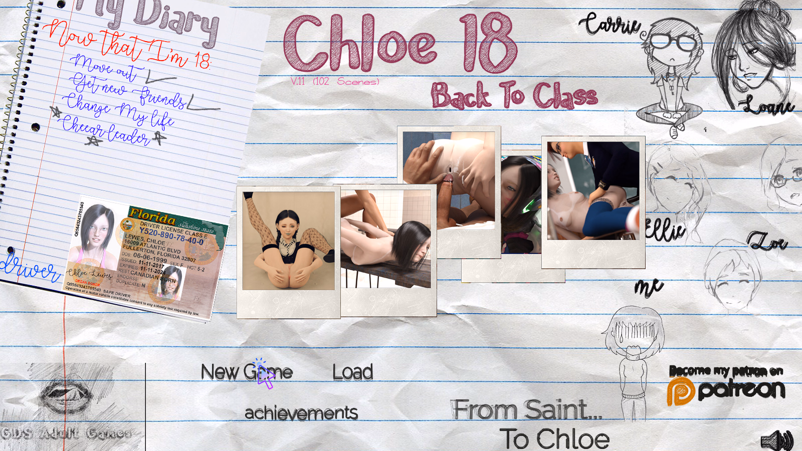Chloe18 - Back To Class APK Chloe18 - Back To Class APK