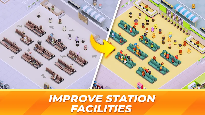 Idle Bus Station - Tycoon Game