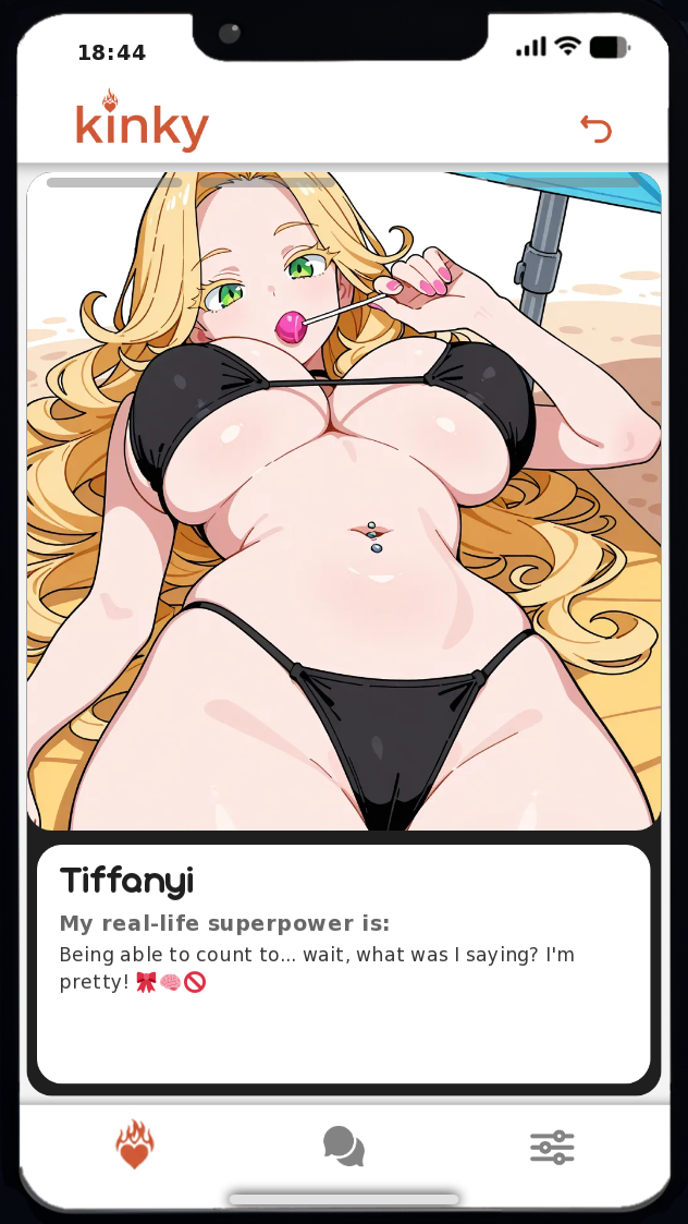 Kinky Phone - Swipe to Seduce Kinky Phone - Swipe to Seduce