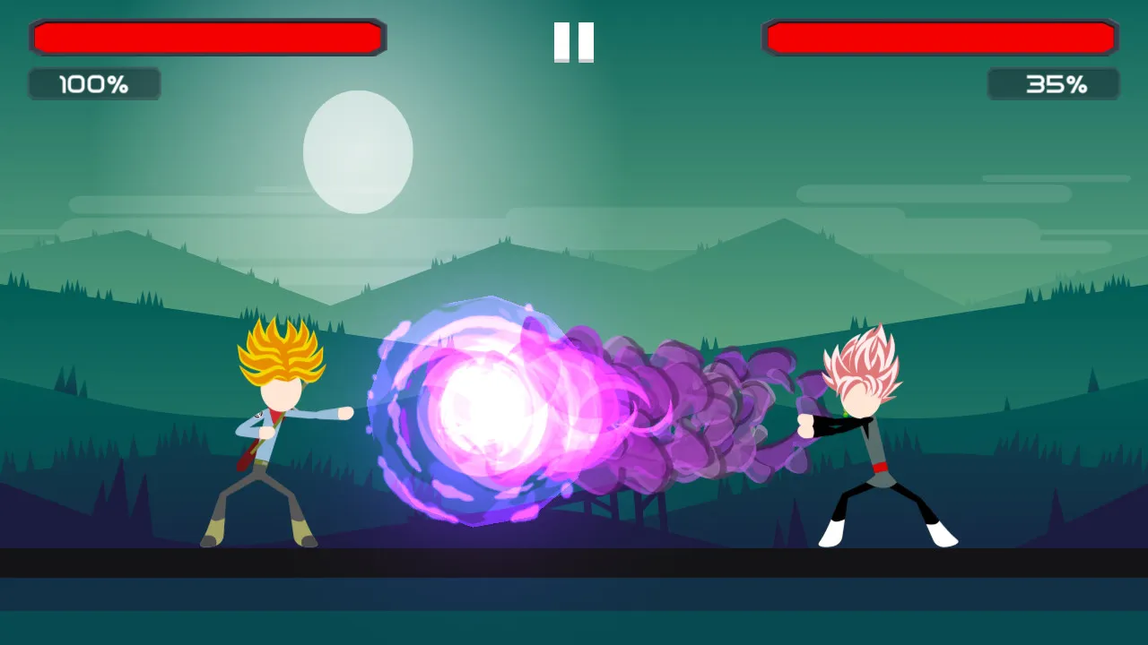 Stickman Dragon Fighting Super