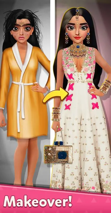 Fashion Show: Makeup Dressup