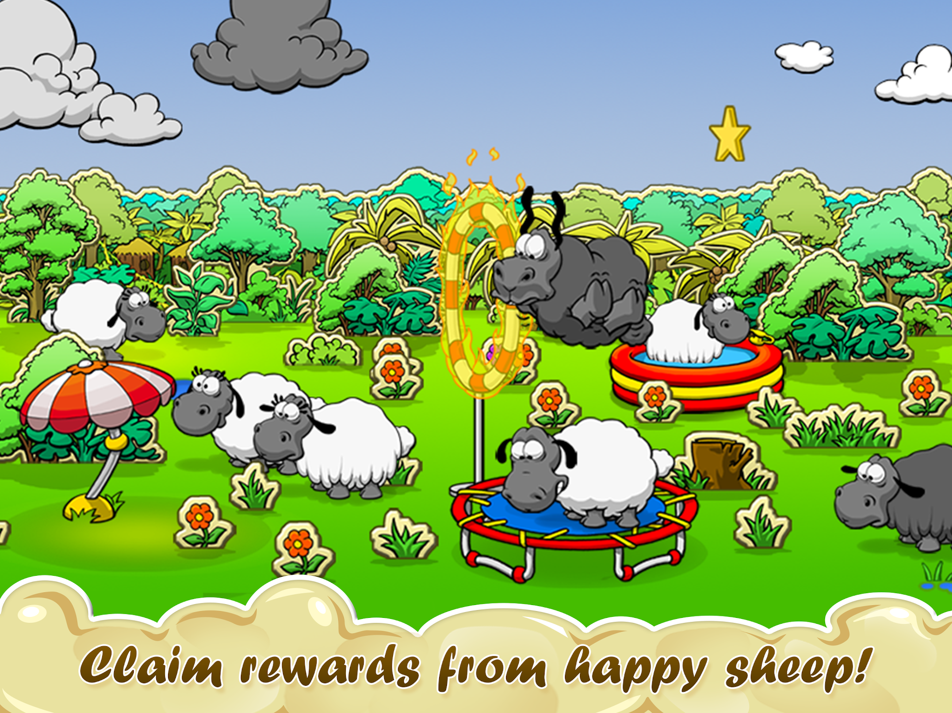 Clouds and Sheep Clouds and Sheep