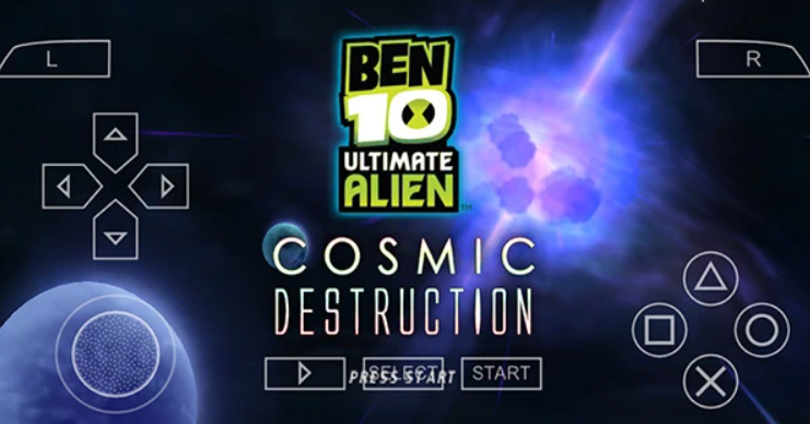 Ben 10 Ultimate Alien: Cosmic Destruction PSP Ben 10 Ultimate Alien: Cosmic Destruction PSP