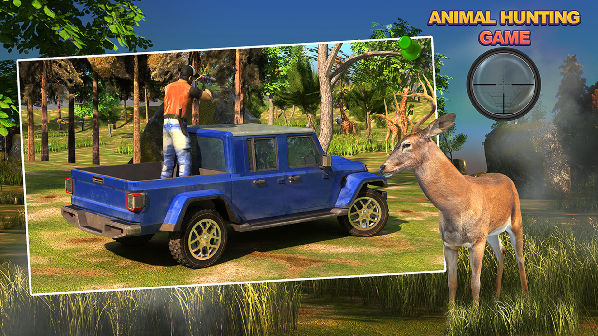 Animal Hunting 3d Gun Games