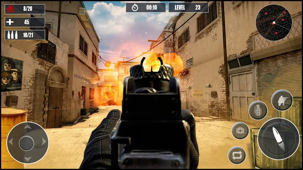 Machine Gun Firing: Gun Games