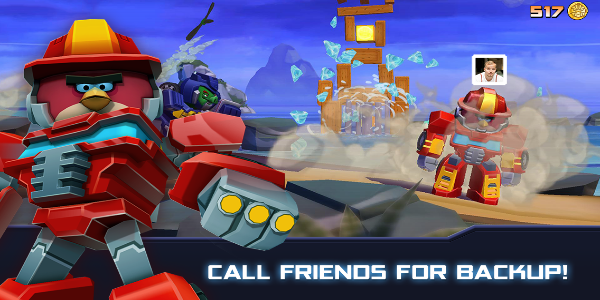 Angry Birds Transformers Free