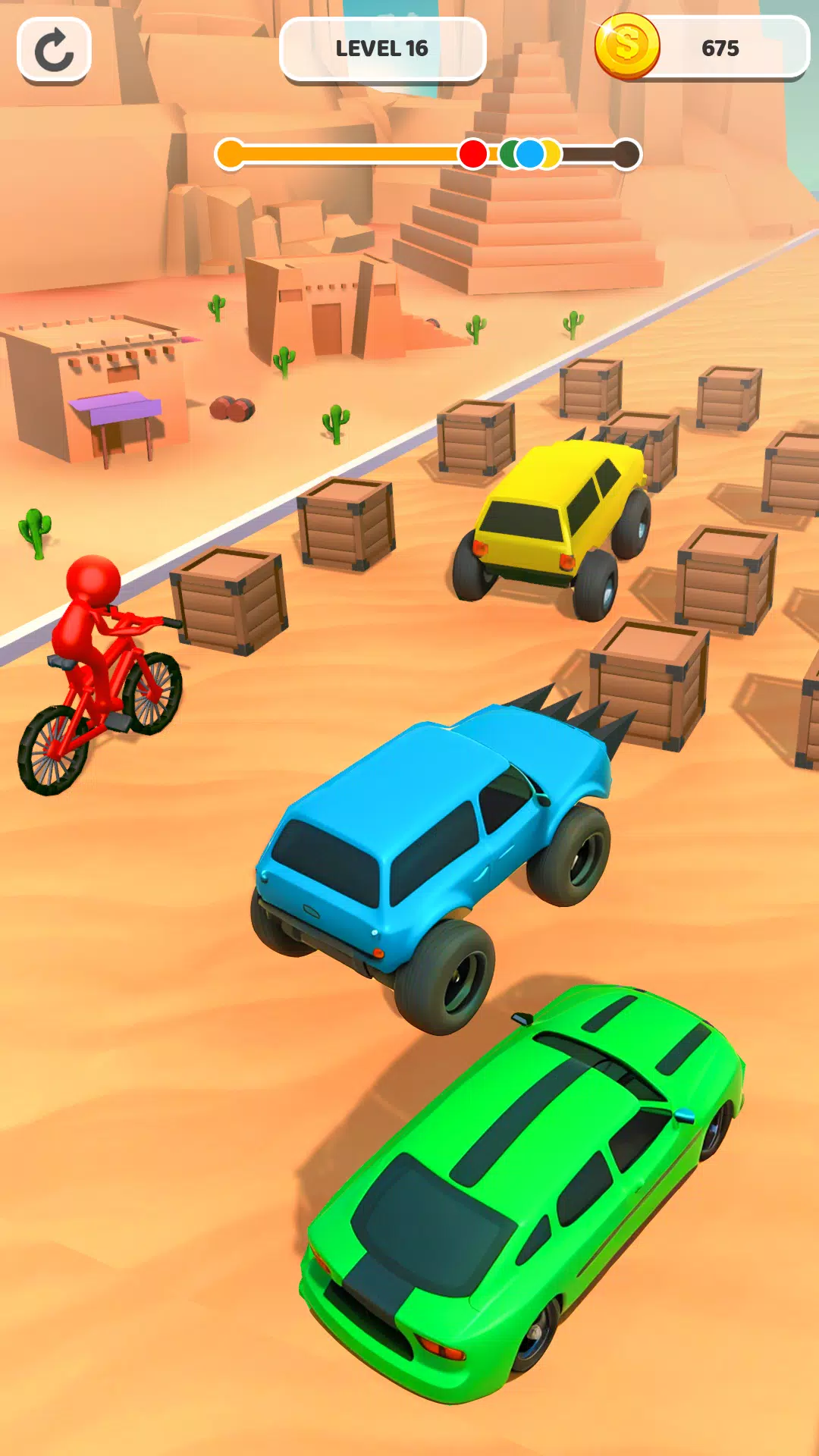 Shape Transform Shifting Races