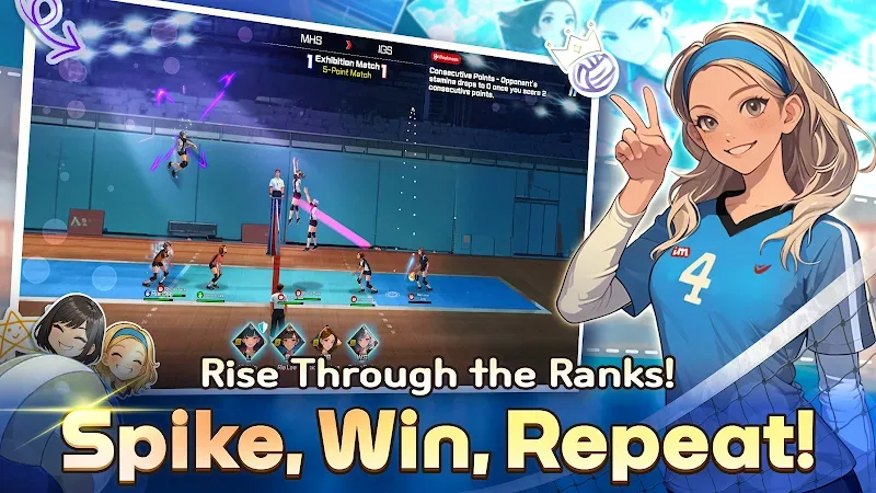 Volley Girls: Volleyball SPIKE Volley Girls: Volleyball SPIKE