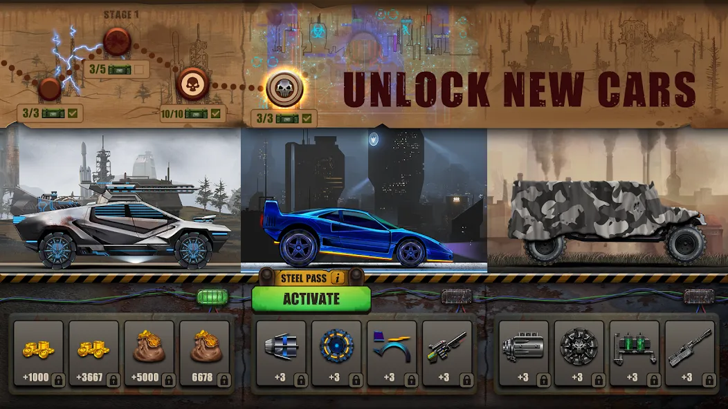 Zombie Hill Racing: Earn Climb