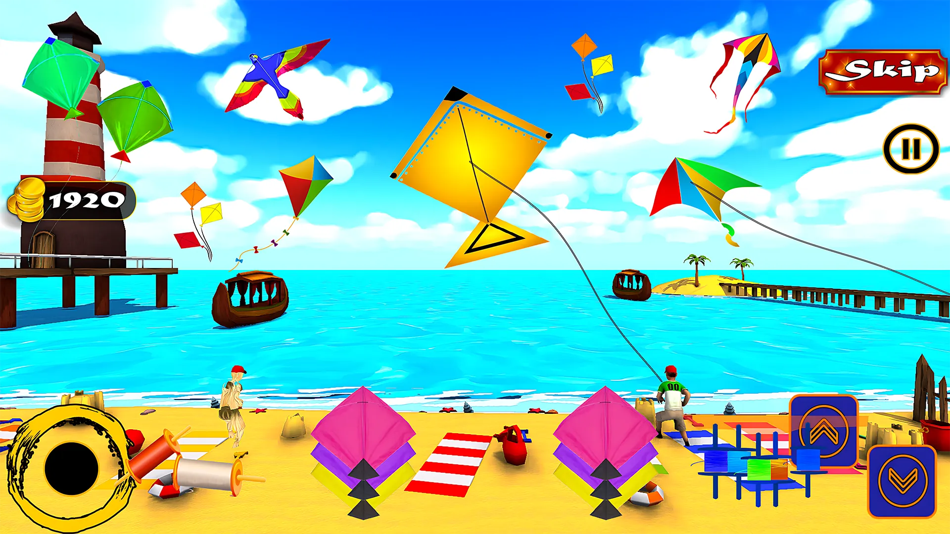 Pipa Combate Kite Game: Indian