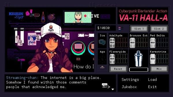 VA-11 Hall-A: Cyberpunk Bartender Action