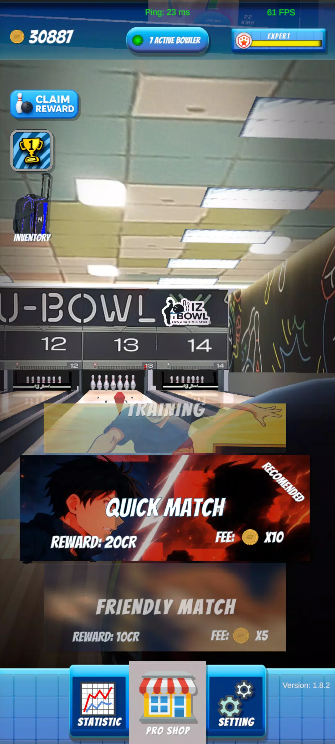 IZ bowl bowling simulator