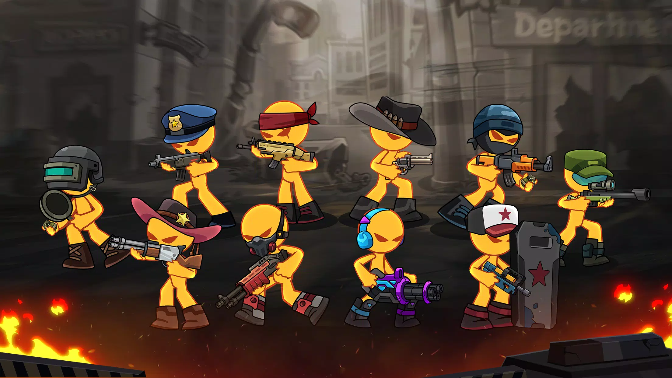 Stickman vs Zombie: Dark War