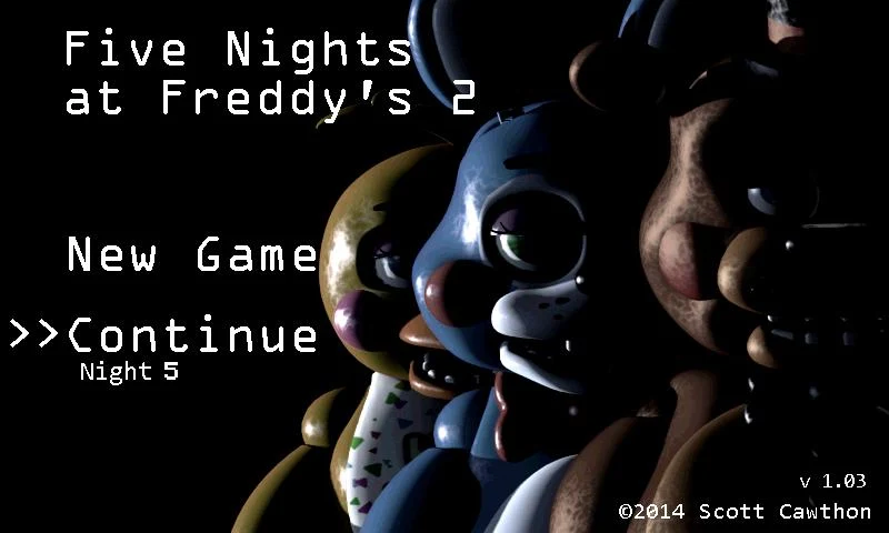 FNAF 2 : (Five Nights at Freddy)
