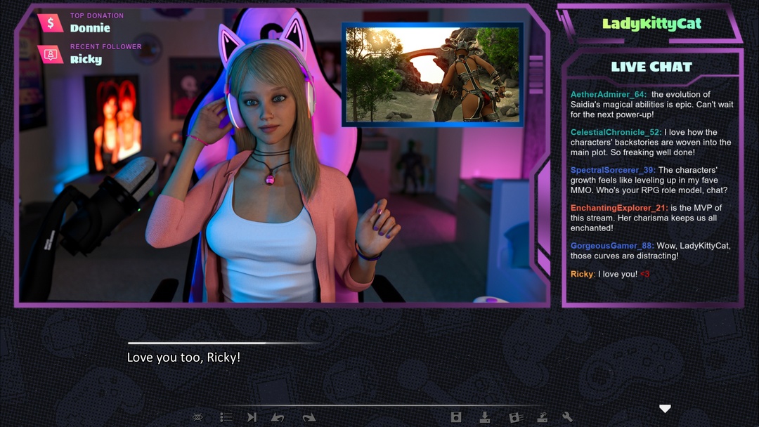 Streaming for Love