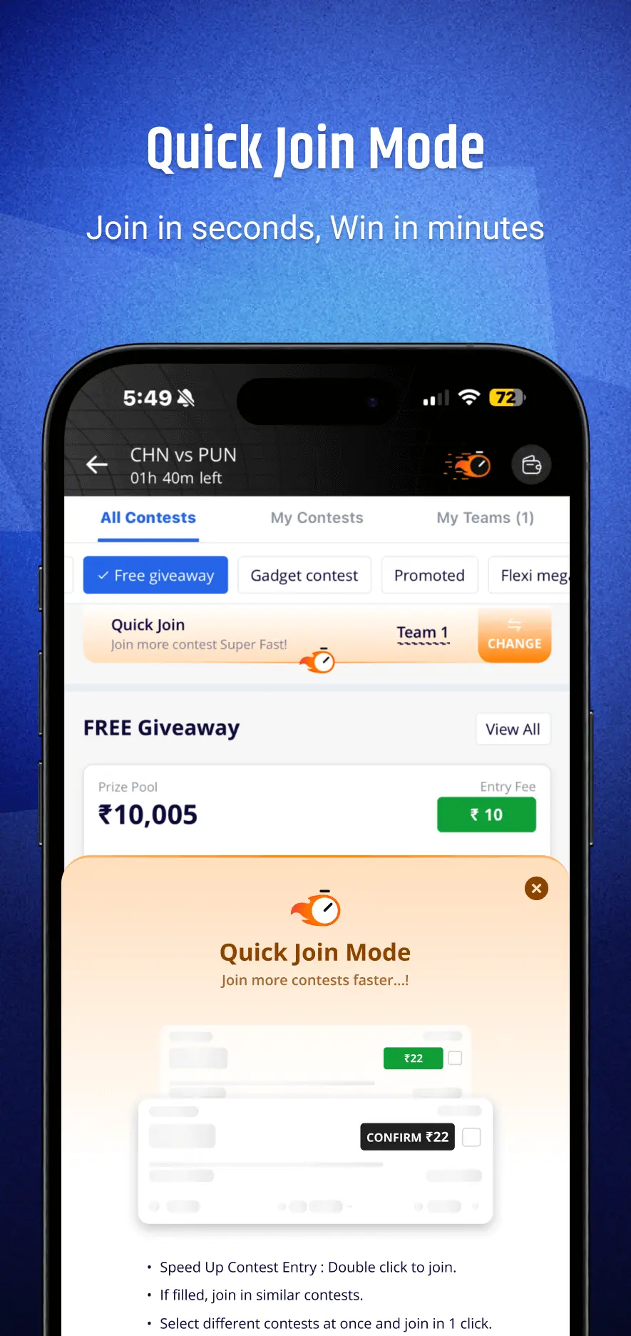 League11 - Sports Fantasy App