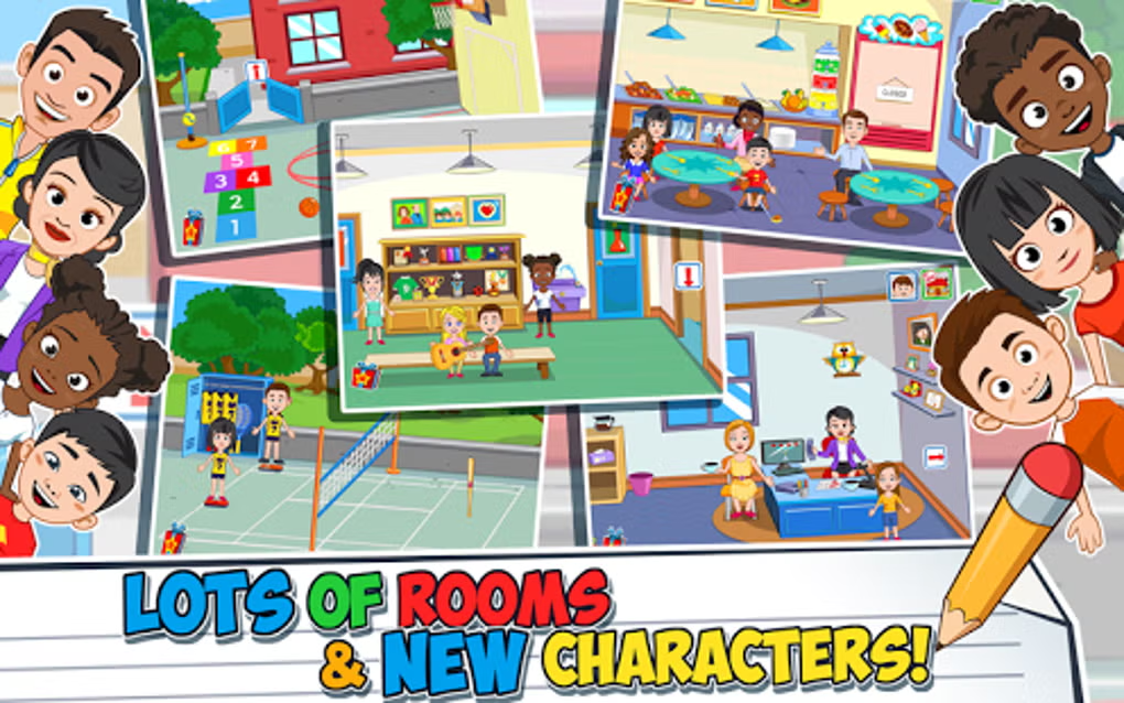 My Town: School