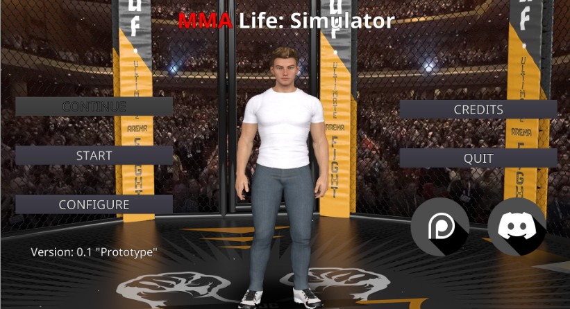 MMA Life simulator