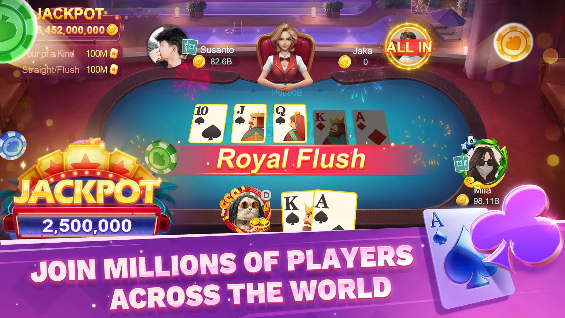 Higgs Domino Global