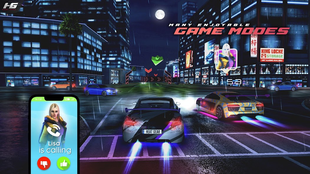 Heat Gear - Race & Drift World Mod