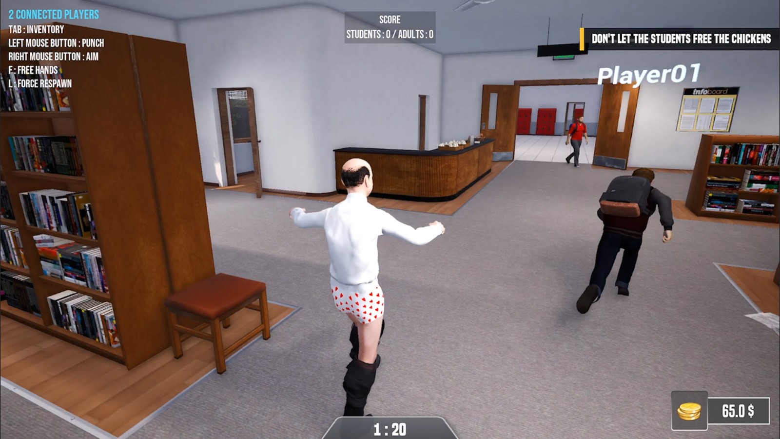 Bad Guys at School Playthrough