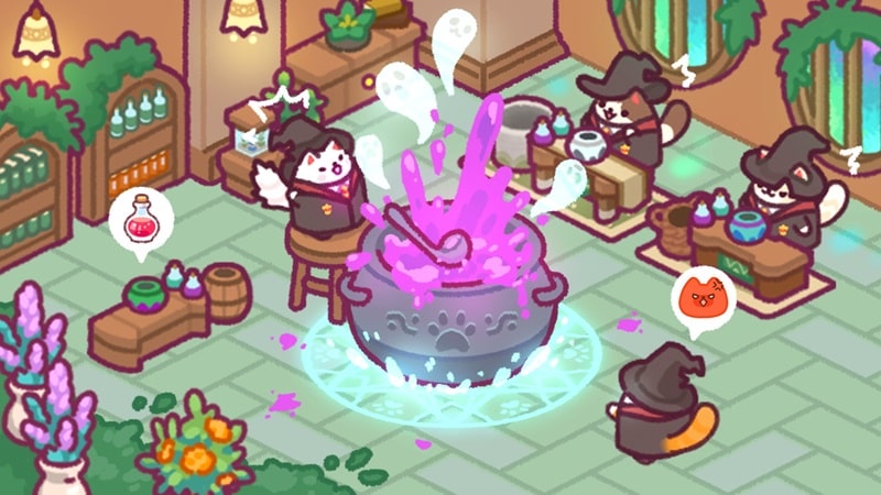 Cat Magic School Free