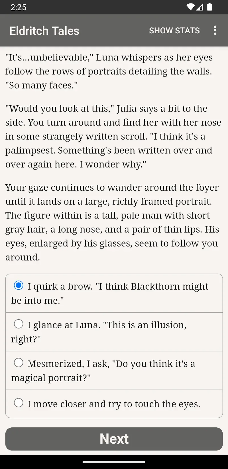 Eldritch Tales: Inheritance