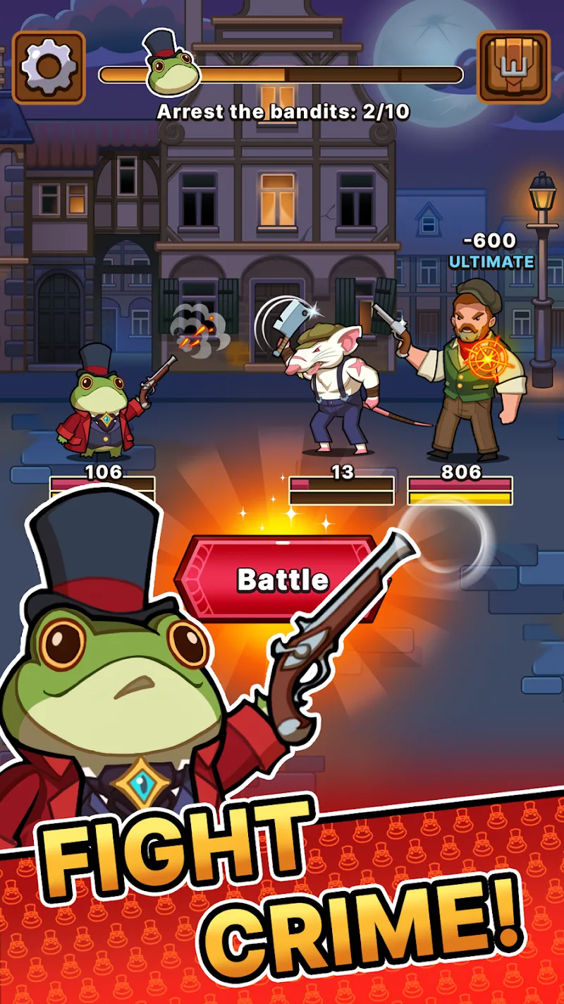 DetecToad: Detective Idle RPG