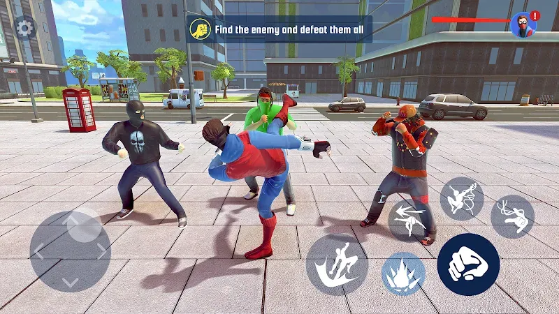 Spider Fighting Hero