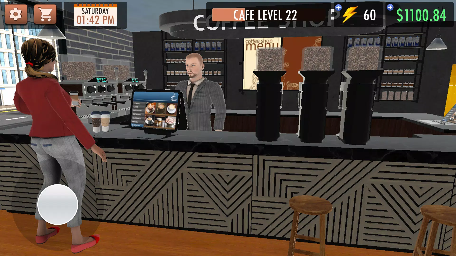 Coffee Shop Simulator Game 3D