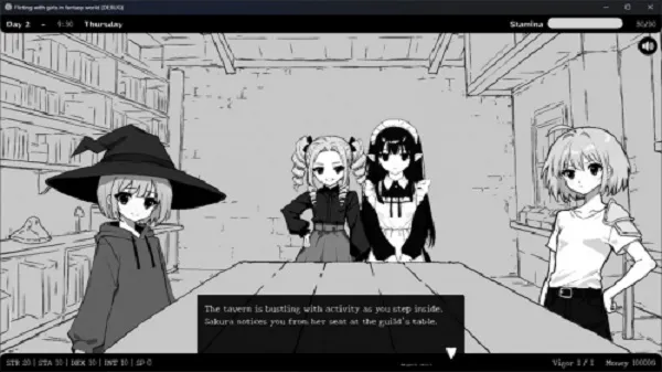 Flirting With Girls In Fantasy World Flirting With Girls In Fantasy World