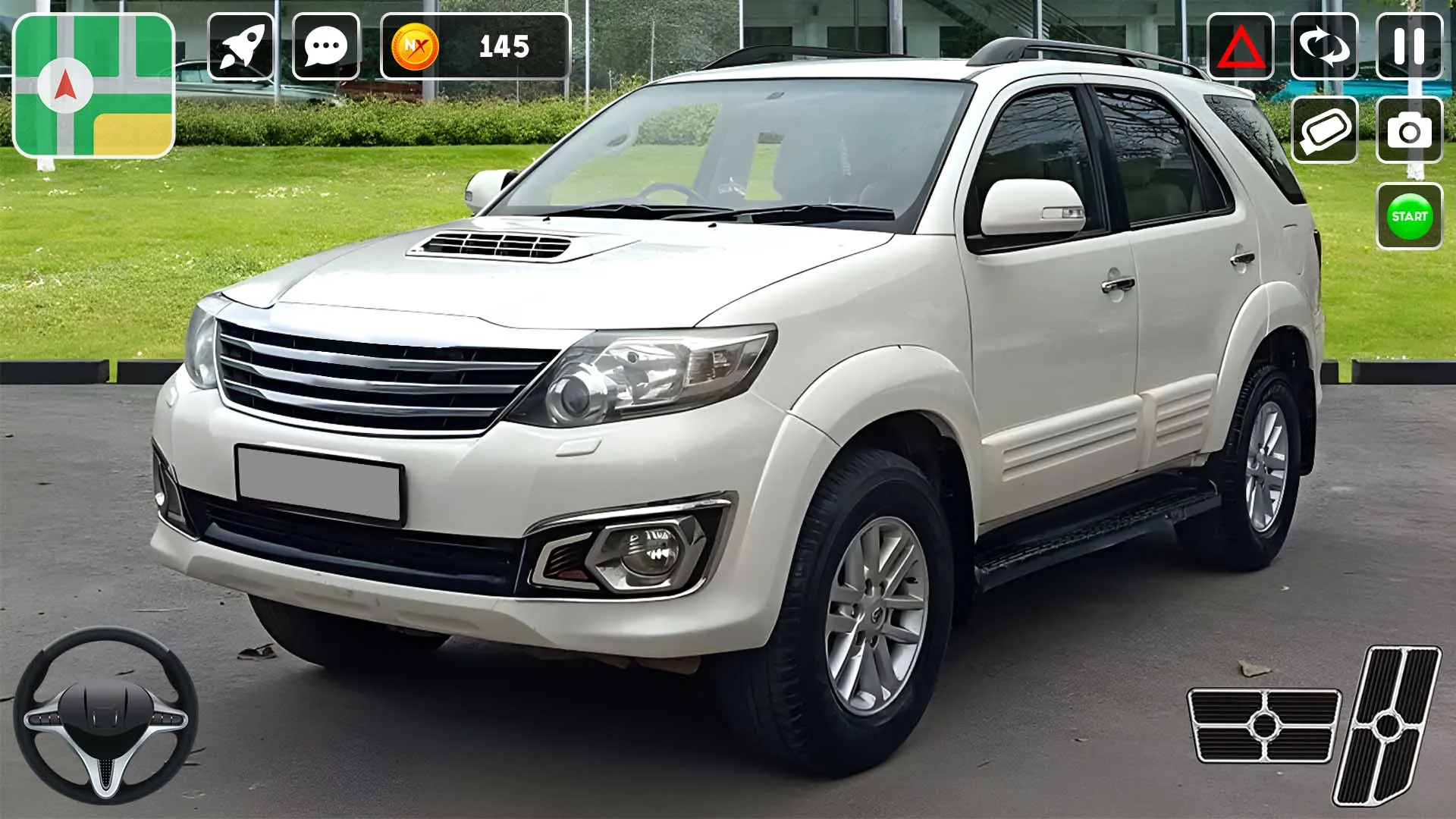 Fortuner Car Game 3D Simulator