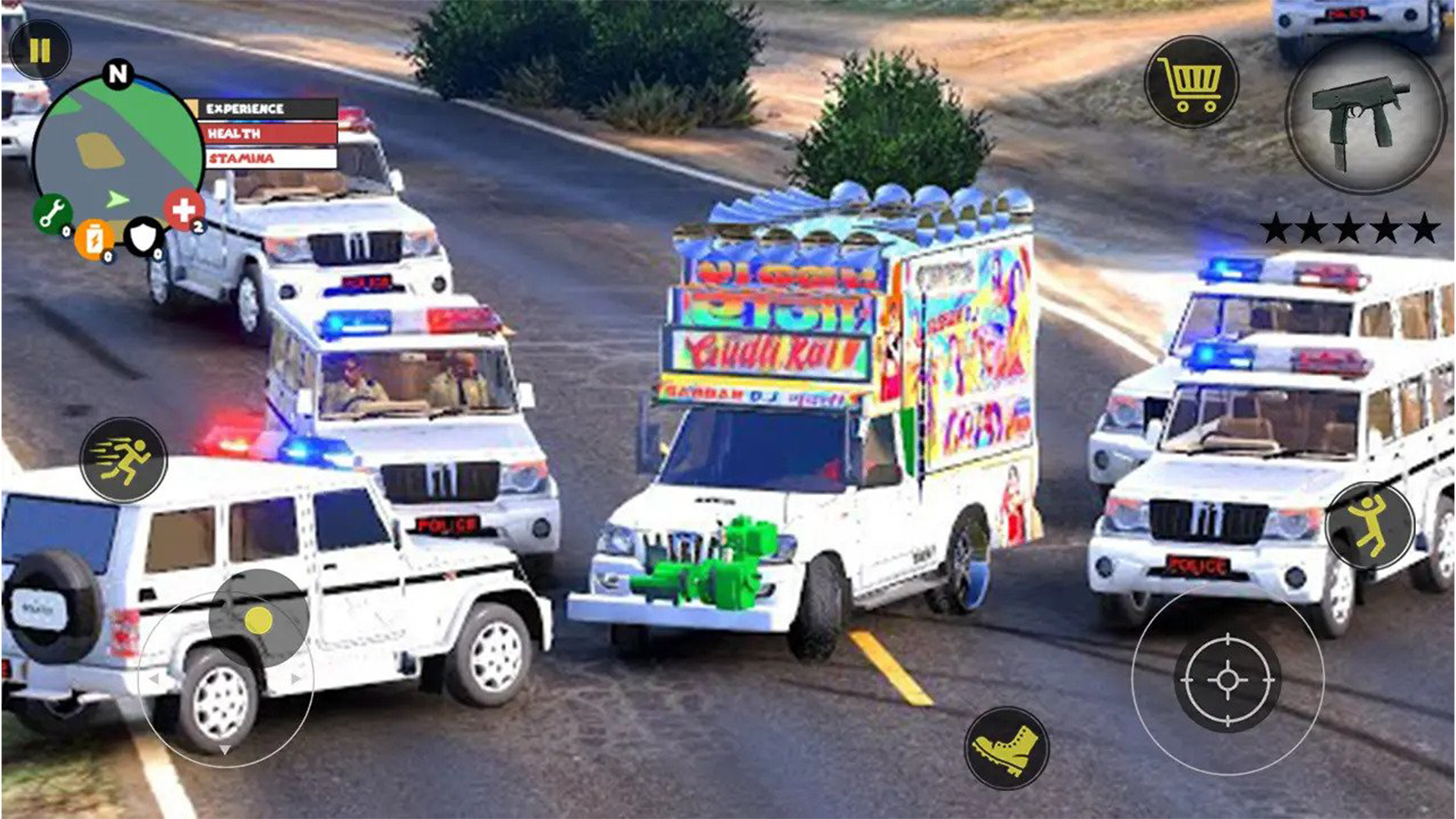 Indian DJ Wala Gadi Simulator