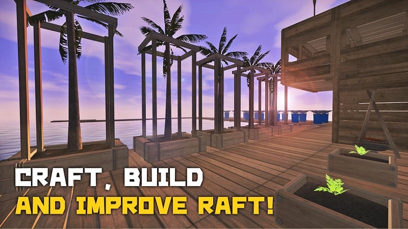 Survival On Raft Crafting In The Ocean